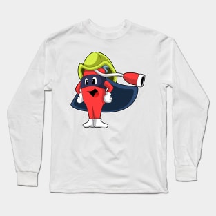 Superhero as Firefighter Long Sleeve T-Shirt